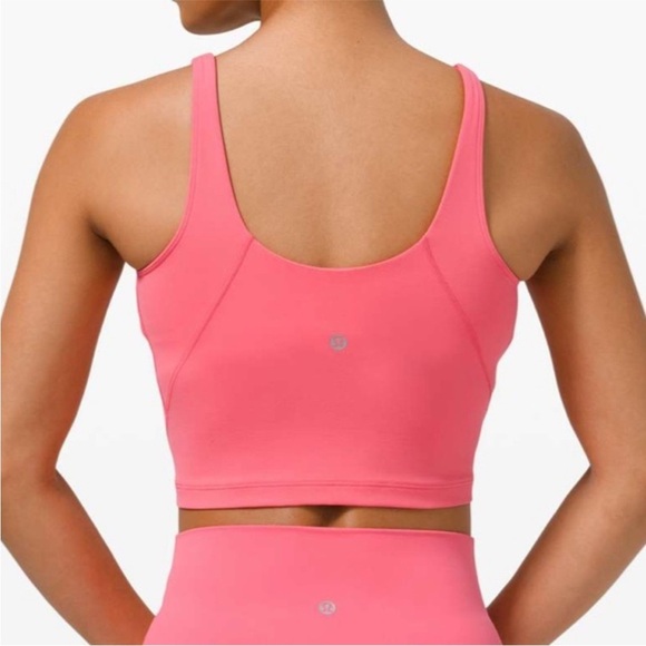 Women's Pink Sports Bra - Picture 2 of 5